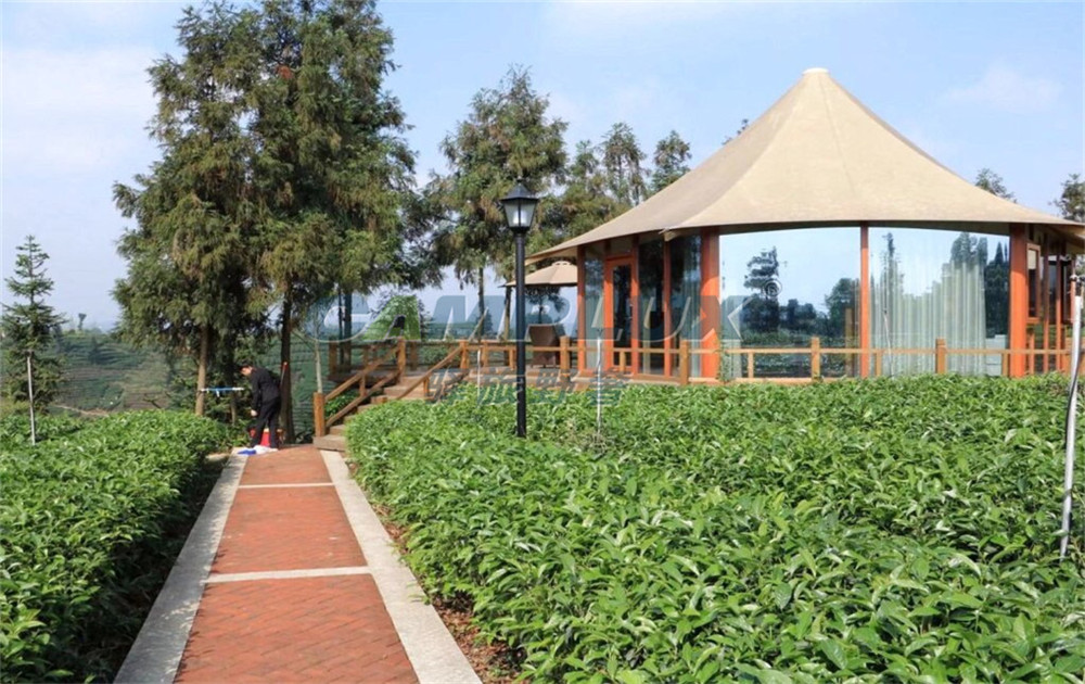 四川原生态万亩茶园帐篷酒店