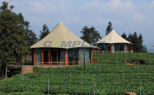 四川原生态万亩茶园帐篷酒店